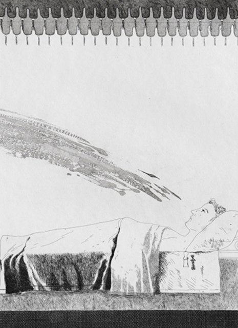David Hockney, ‘Cold Water About to Hit the Prince’, 1969, Wetpaint Gallery