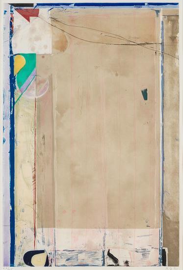 Richard Diebenkorn, ‘Touched Red’, 1991, Print, Etching with drypoint and aquatint, Upsilon Gallery