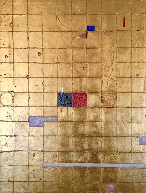 Martin Mullin, ‘Golden Book (Untitled Black/Red Squares)’, 2018, Jason McCoy Gallery