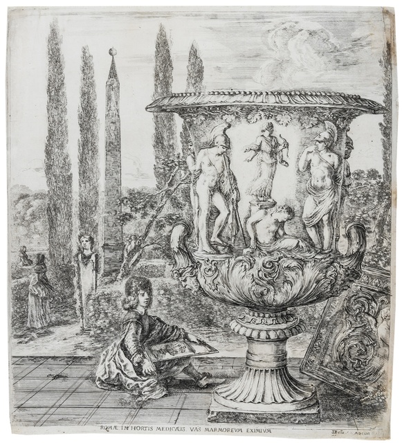 Stefano Della Bella, ‘The Medici Vase’, circa 1656, Forum Auctions