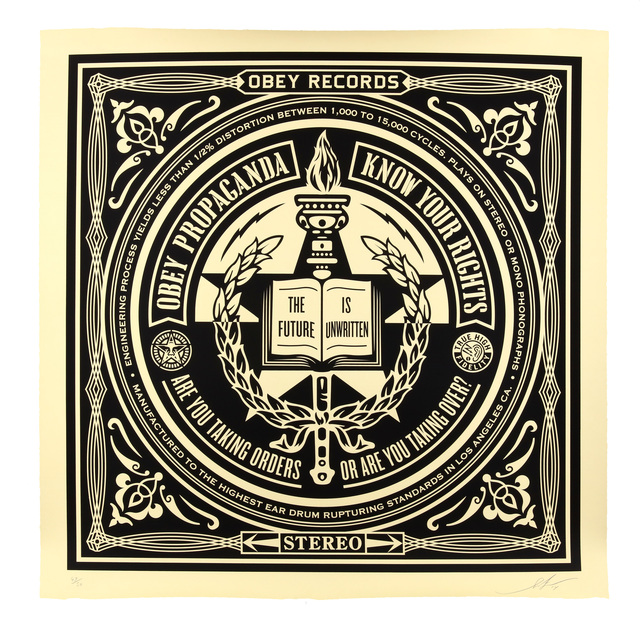 Shepard Fairey (OBEY), ‘Know Your Rights (Large Format)’, 2014, Chiswick Auctions
