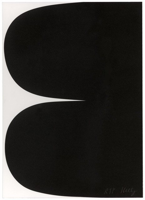 Ellsworth Kelly, ‘Untitled (for Obama)’, 2012, Print, 1 color lithograph, Friends Seminary Benefit Auction