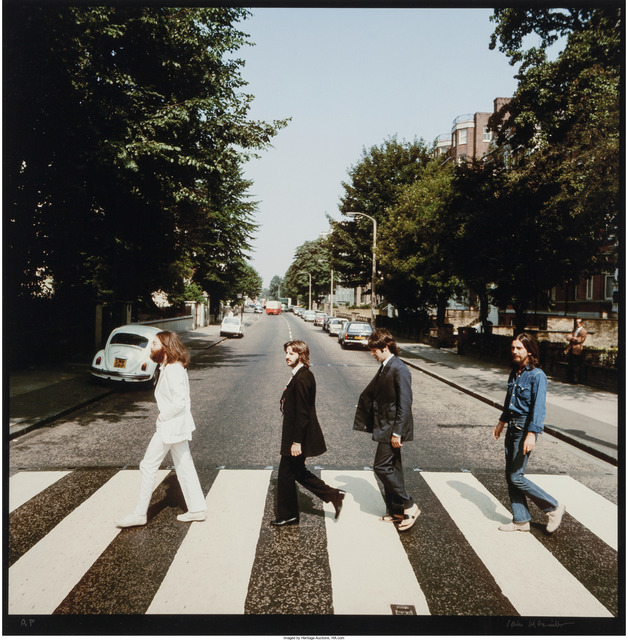 Iain Macmillan, ‘Abbey Road (two photographs)’, 1969, Photography, Dye coupler, Heritage Auctions