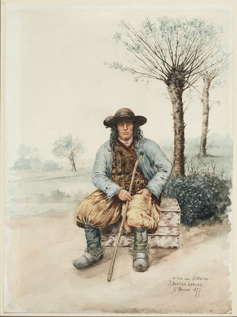 Jules Bastien-Lepage, ‘Portrait of a Breton’, 1877, Mireille Mosler Ltd.
