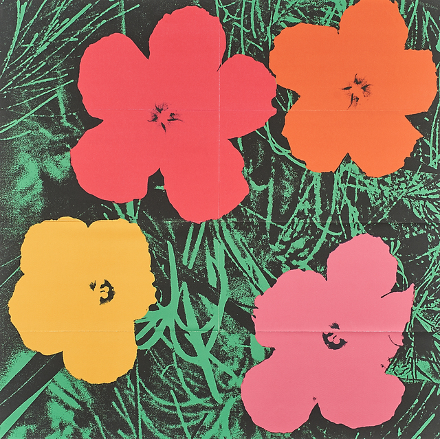Andy Warhol, ‘Flowers’, 1964, Print, Offset lithograph in colors (mailer), Rago/Wright