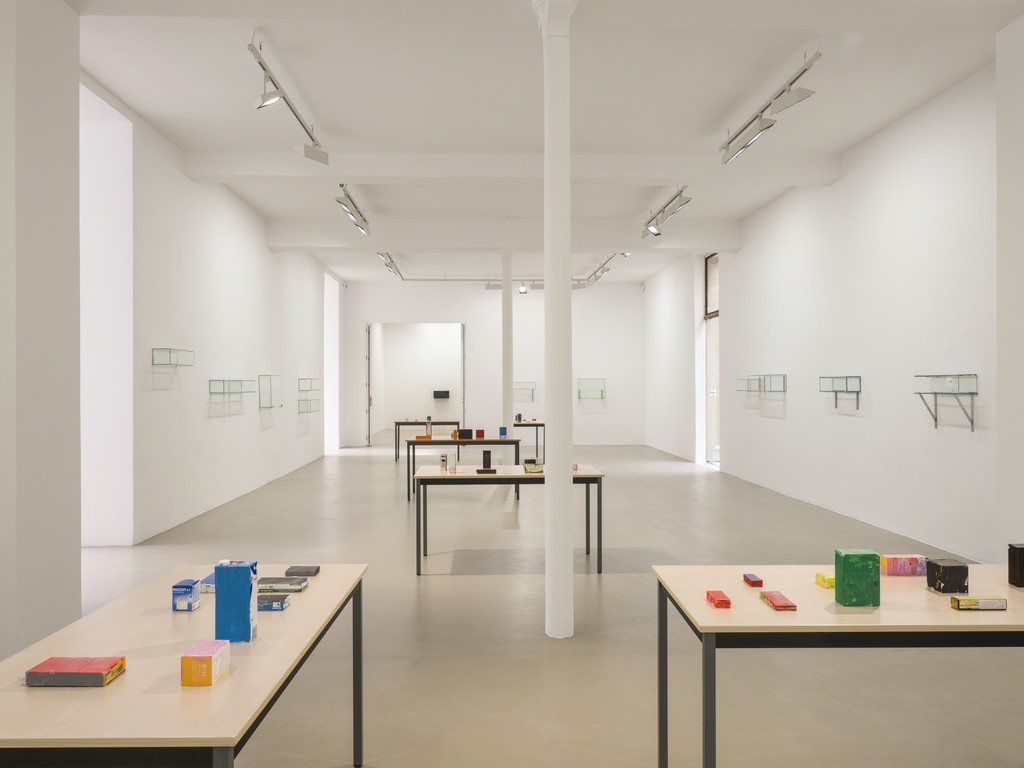 Henrik Olesen, "6 or 7 new works", exhibition view at Galerie Chantal Crousel, Paris (April 28 - May 27, 2018). Photo: Florian Kleinefenn Henrik Olesen, "6 or 7 new works", exhibition view at Galerie Chantal Crousel, Paris (April 28 - May 27, 2018). Photo: Florian Kleinefenn