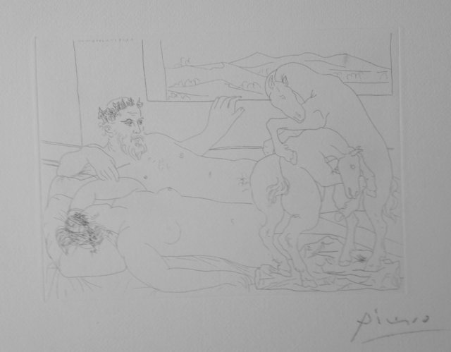 Pablo Picasso, ‘Le Repos du Sculpteur III’, 1933, Van der Vorst- Art