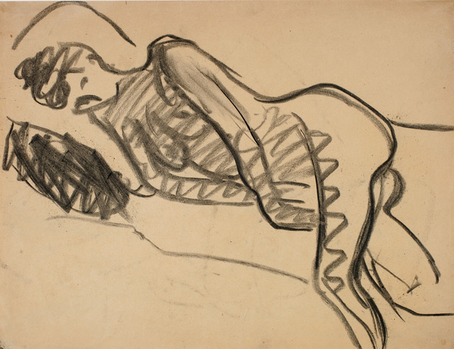 Ernst Ludwig Kirchner, ‘Liegender Akt’, 1908, Henze & Ketterer