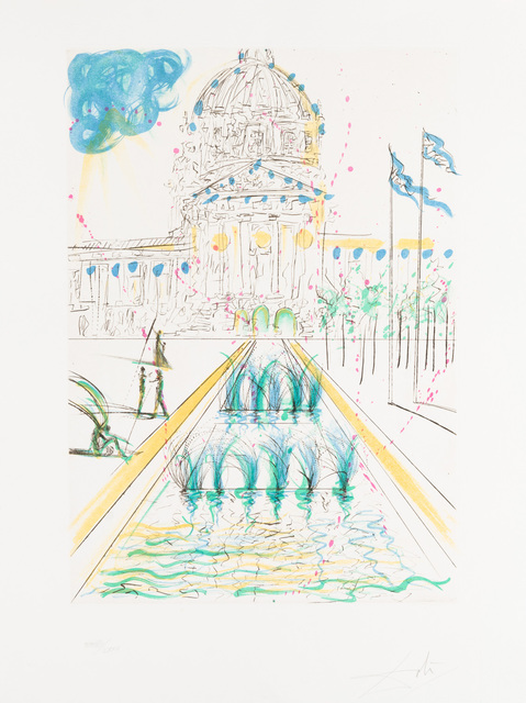 Salvador Dalí, ‘City Hall’, Christopher-Clark Fine Art