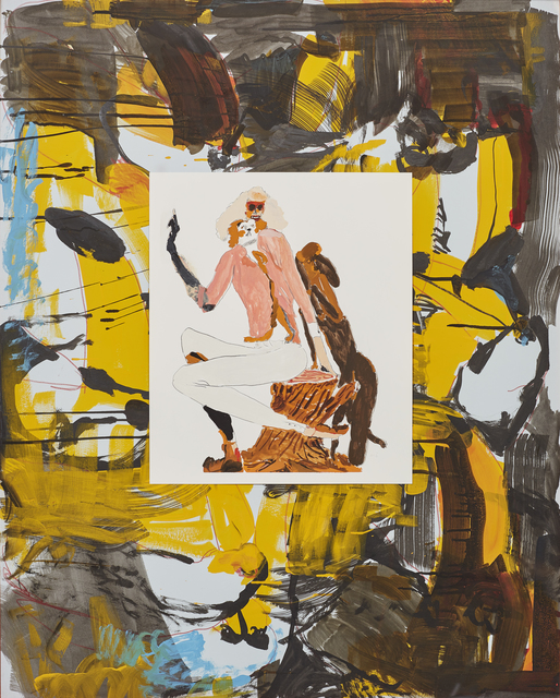 Michael Taylor (b. 1979), ‘Proud to Poodle’, 2017, Painting, Gouache and pencil on paper, WHATIFTHEWORLD