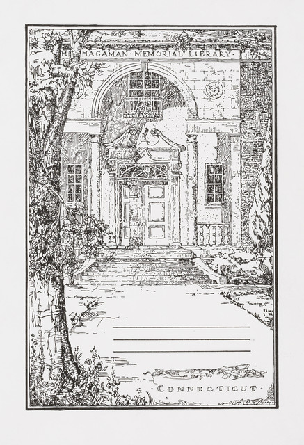 Charles LeDray, ‘Hagaman Memorial Library, Connecticut ’, 2018, Peter Freeman, Inc.