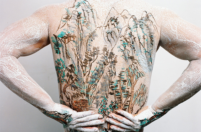 Huang Yan, ‘Chinese Shan-Shui Tattoo 5’, 1999, Photography, Chromogenic prints, Ethan Cohen Gallery