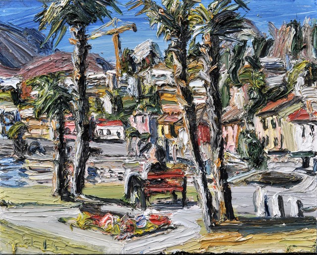 Christopher Lehmpfuhl, ‘Ascona im Licht’, 2015, Painting, Oil on canvas, GALERIE URS REICHLIN