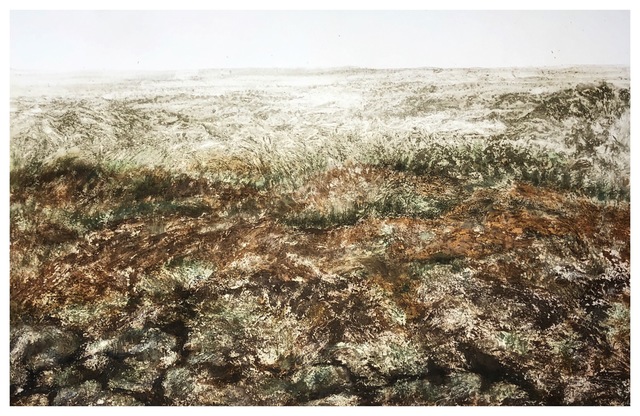 Yoshio Ikezaki, ‘Untitled’, 2019, Painting, Mixed Media on handmade paper, Kylin Gallery