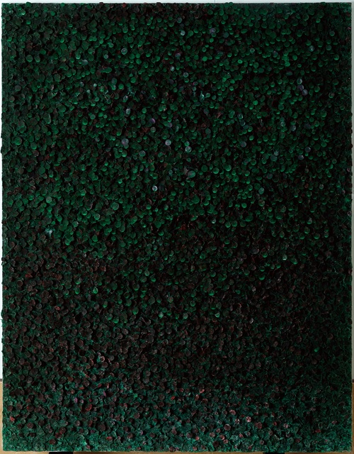 Sung Hee Cho, ‘Black Green Cluster’, 2015, Opera Gallery