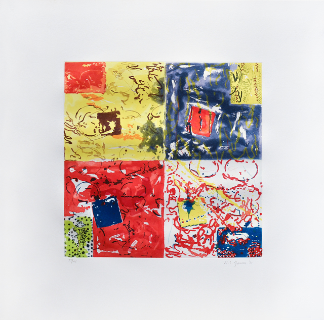 Nancy Graves, ‘Four times four’, 1981, Anders Wahlstedt Fine Art