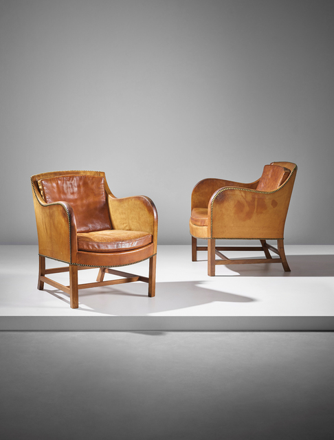 Kaare Klint and Edvard Kindt-Larsen, ‘Pair of 'Mix' easy armchairs, model no. 4396’, designed 1930, executed 1932, 1933, Phillips
