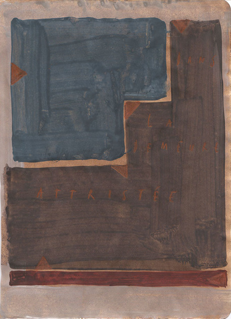 Arpaïs Du Bois, ‘dans la demeure attristée’, 2020, Drawing, Collage or other Work on Paper, Mixed media on paper, GALLERY FIFTY ONE