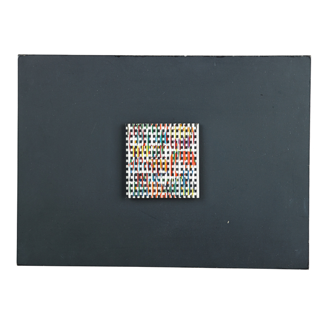 Yaacov Agam, ‘Untitled’, 1960s-1970s, Mixed Media, Oil on metal mounted to wood, Rago/Wright