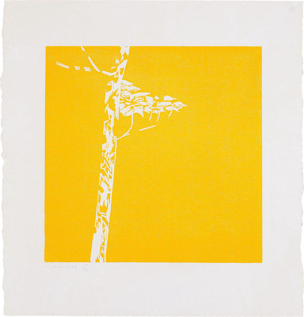 Alex Katz - Tree