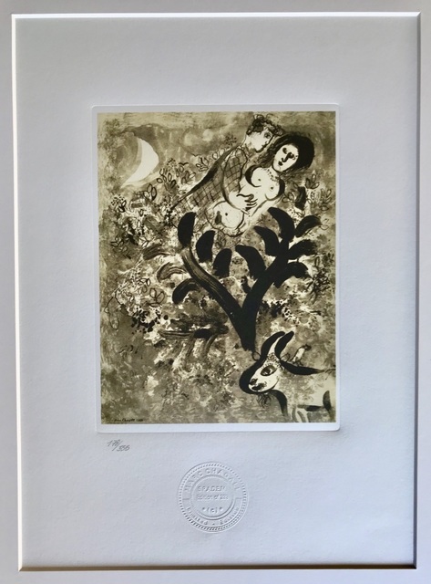 Marc Chagall, ‘Couple dans la nature’, 1985, ByNewArt