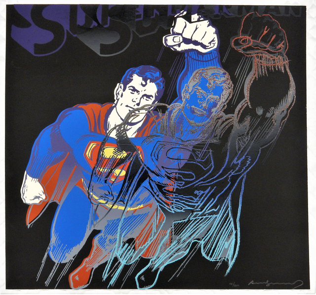 Andy Warhol, ‘Myths: Superman’, 1981, Print, Screenprint on Lenox Museum Board, Coskun Fine Art