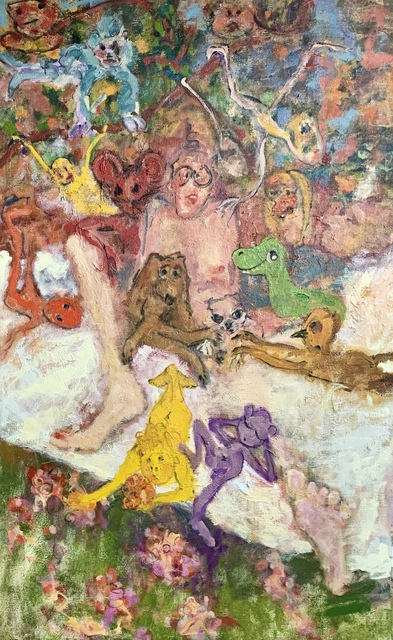 Eva Beresin, ‘My condition since I met Kenny’, 2020, Painting, Oil on canvas, Charim Galerie
