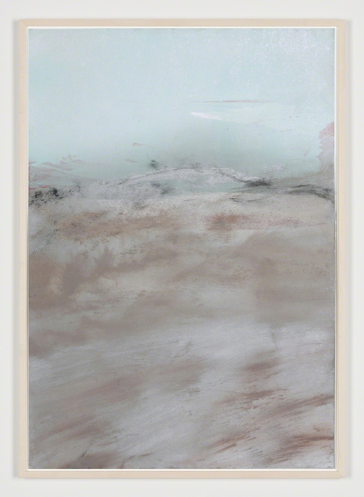 Carla Chan, "Clouded White - Y 沌 白" (2018), nature color pigment glued and printed on paper, wooden framed with museum glass, 100 × 70 cm Carla Chan, "Clouded White - Y 沌 白" (2018), nature color pigment glued and printed on paper, wooden framed with museum glass, 100 × 70 cm
