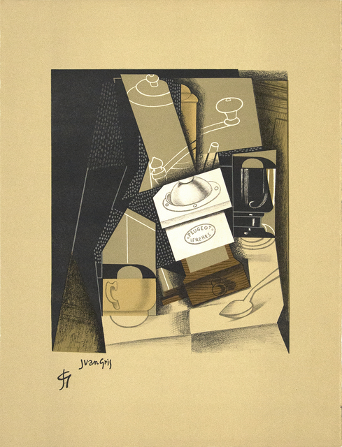 Juan Gris, ‘Moulin a Café (Coffee Grinder) from Au Soleil au Plafond’, 1916/1917, Heather James Fine Art Gallery Auction