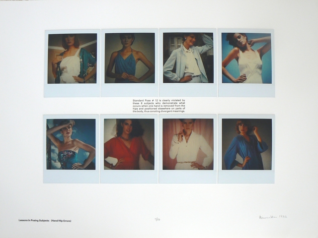 Robert Heinecken, ‘Lessons in Posing Subjects: (Hand/Hip Errors)’, 1982, Rhona Hoffman Gallery