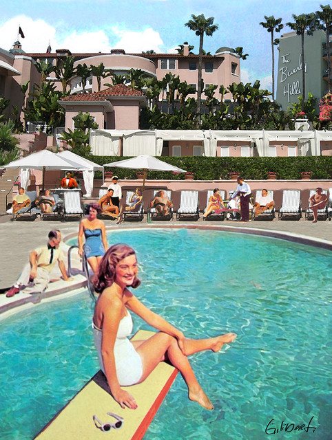 Michael Giliberti, ‘Poolside Beverly Hills Hotel’, 2017, Artspace Warehouse