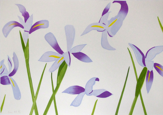 Alex Katz, ‘Blue Flags’, 2014, Hamilton-Selway Fine Art
