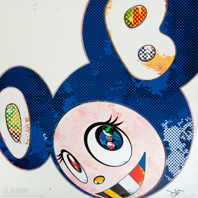 Takashi Murakami, ‘And Then x6 Marine Blue’, 2013, Kumi Contemporary / Verso Contemporary