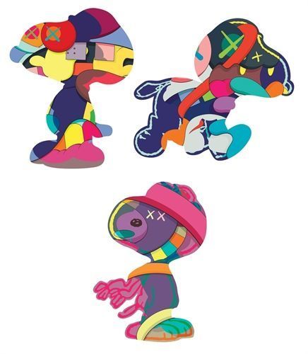 KAWS, ‘'No one's Home', 'Stay Steady' and 'The Things that Comfort'’, Gormleys Fine Art