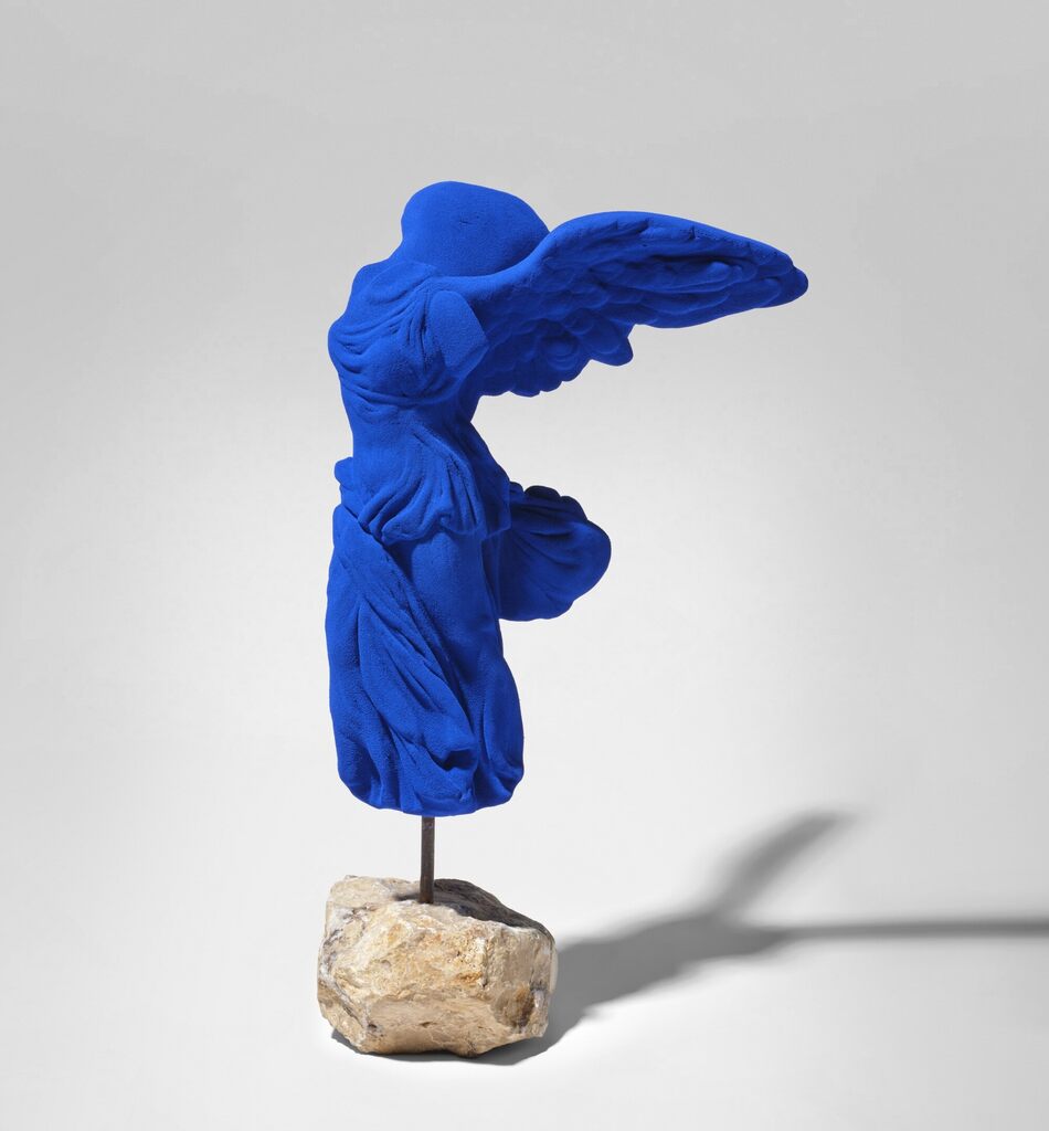 Yves Klein - La Victoire de Samothrace (Winged Victory of Samothrace)