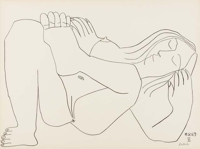 Pablo Picasso, ‘Femme Nue, nos. 11.8.69, nos. I & VI’, 1969, Forum Auctions