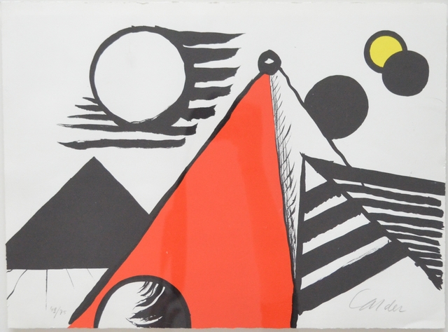 Alexander Calder, ‘Pyramid Rouge’, 1969, Long-Sharp Gallery