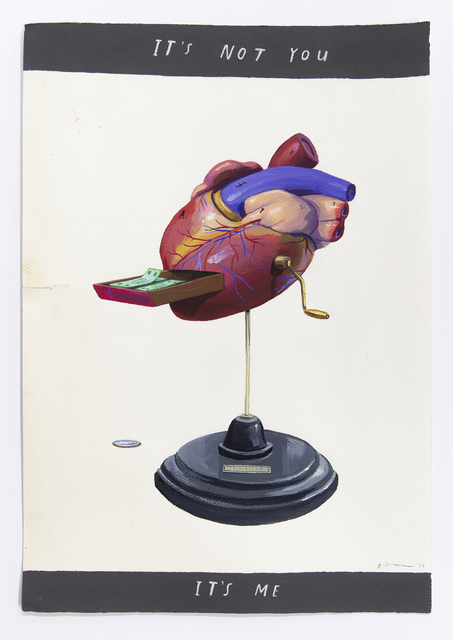 Oliver Jeffers, ‘It's Not You, It's Me’, 2019, Lazinc