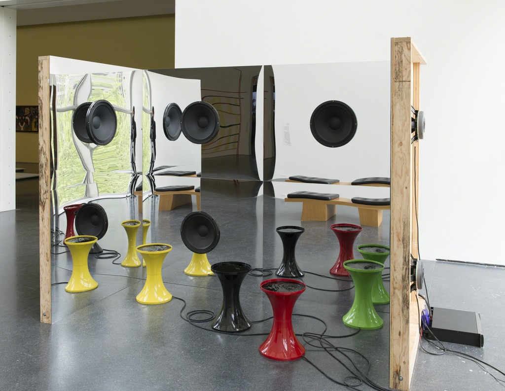 Installation view, The Freedom Principle: Experiments in Art and Music, 1965 to Now, MCA Chicago. July 11-November 22, 2015. Photo: Nathan Keay, © MCA Chicago. Installation view, The Freedom Principle: Experiments in Art and Music, 1965 to Now, MCA Chicago. July 11-November 22, 2015. Photo: Nathan Keay, © MCA Chicago.