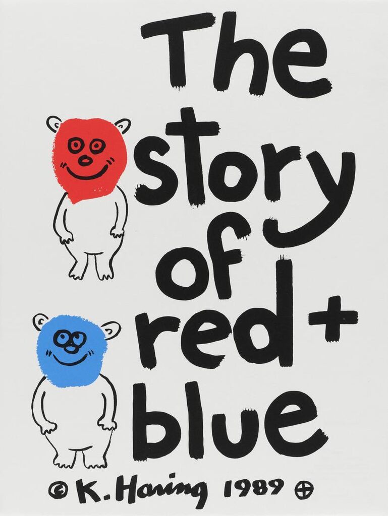 Keith Haring - The Story of Red and Blue