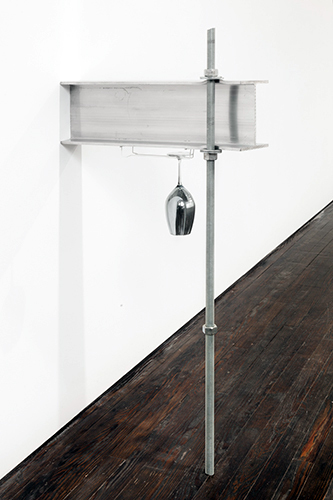 Jeff Williams, ‘#13’, 2013, Sculpture, Aluminum, steel, gallium, wine glass, Lora Reynolds Gallery