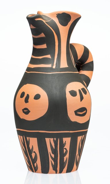 Pablo Picasso, ‘Yan soleil’, 1963, Terracotta pitcher, partially engraved, with black engobe, Heritage Auctions