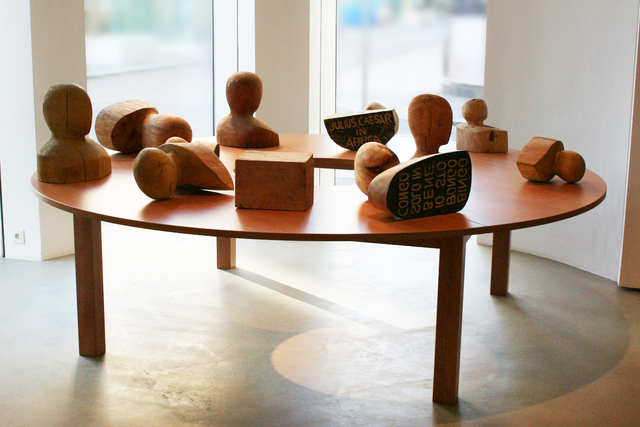 Barthélémy Toguo, ‘The Administrator’, 2008, Installation, Wood, Mario Mauroner Contemporary Art Salzburg-Vienna