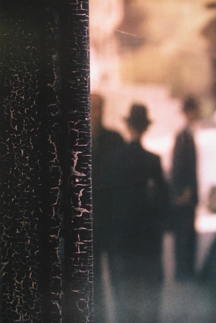 Saul Leiter, ‘Cracks’, 1957, Photography, Chromogenic print; printed later, Howard Greenberg Gallery