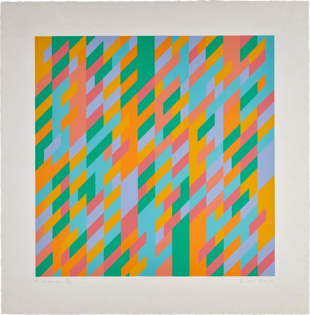 Bridget Riley - To Midsummer (S. 34)
