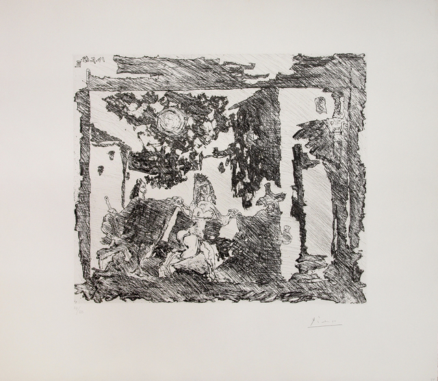 Pablo Picasso, ‘Mise en Scène de la Célestine: Le gentilhomme est entraîné vers le bouge’, 1968, Galerie Raphael