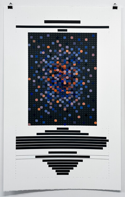 Study for "The Telltale Reddish Emission from Knots of Material (1.421 colors)" #1 — Yağız Özgen (2023)