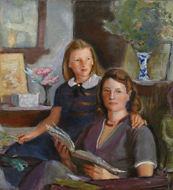 Charles Hopkinson, ‘Maly with Maggy’, 1949, Vose Galleries