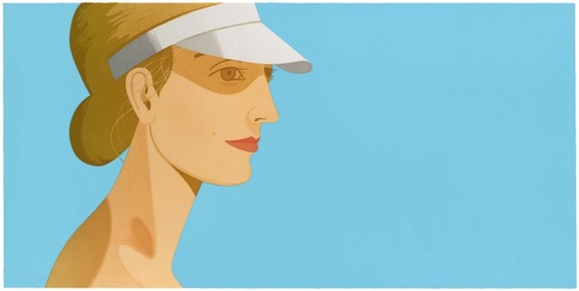 Alex Katz, ‘White Visor’, 2003, Gregg Shienbaum Fine Art