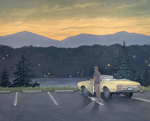 KK Kozik, ‘Overlook’, 2020, Painting, Oil on linen, Kenise Barnes Fine Art